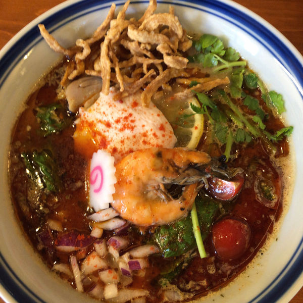 「【限定】口樂式トムヤムラーメン」@口樂の写真