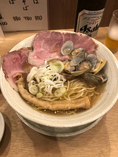 「貝そば」@屋台優光の写真