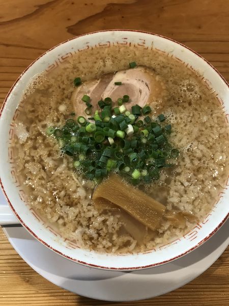 「屋台ラーメン+替玉（¥800）」@博多屋台の写真