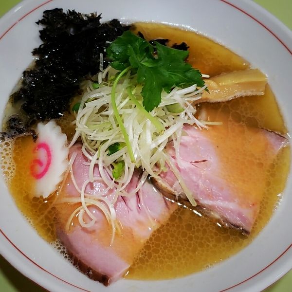 「海老と浅利の塩そば ８００円」@溝ノ百合の写真