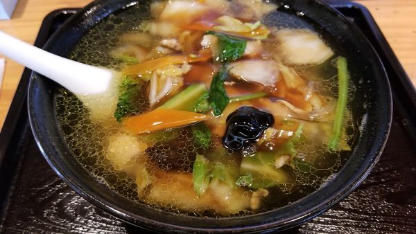 「広東ラーメン」@参果樹 石芝店の写真
