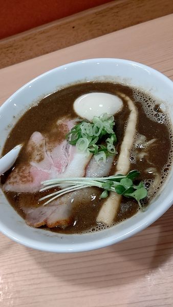 「味玉煮干ラーメン　　1050円」@地鶏らーめん とりじの写真