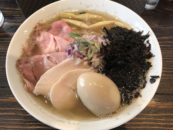 「煮干しそば」@中華そば 向日葵の写真