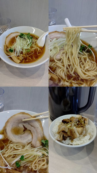 「『醤油白金豚らーめん+ミニチャ丼(¥1050)』」@神也 kaminariの写真