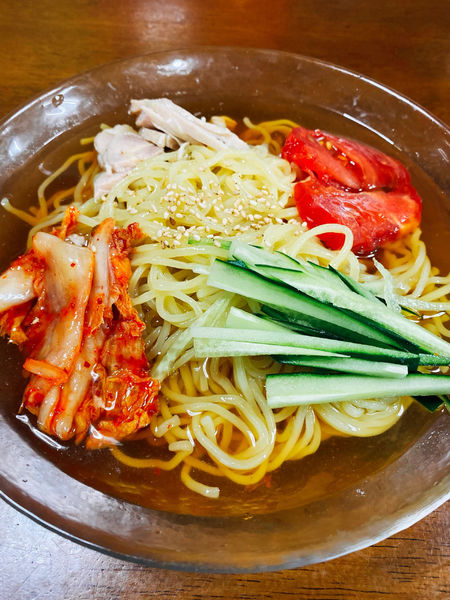「韓国冷麺」@台湾料理福都 勝田店の写真