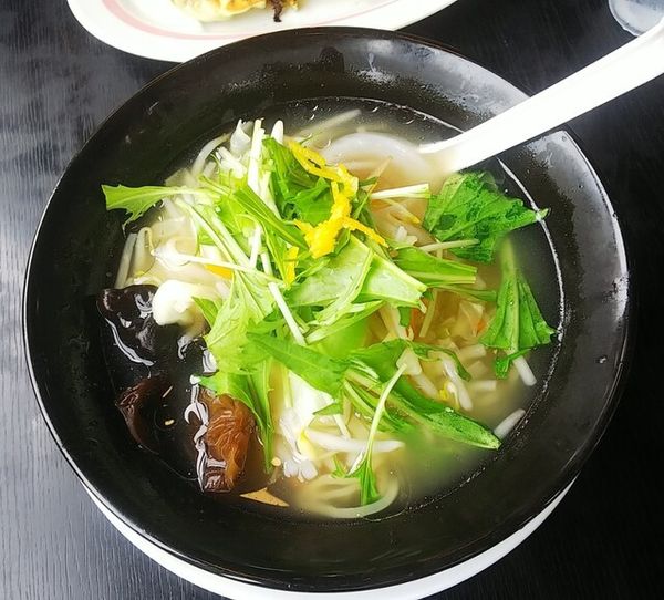 「ゆず塩野菜らーめん580円」@幸楽苑 山形嶋店の写真