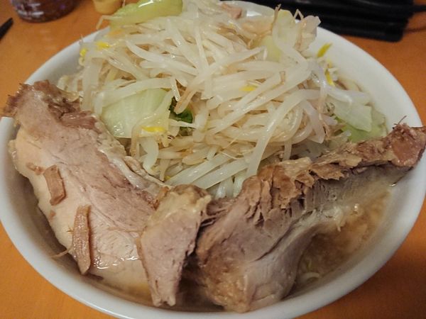 「テイクアウト 小ラーメン」@ラーメン二郎 ひばりヶ丘駅前店の写真