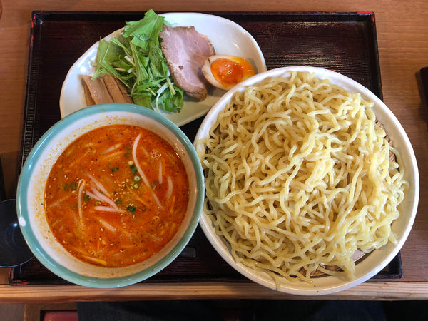 「担々つけ麺〈旨辛ごま味〉」@こだわりらーめん ゆきむら亭 つくば西店の写真