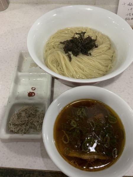 「限定　醤油つけ麺」@ラーメン星印の写真