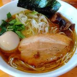 中華そば(塩)700円＋味玉100円