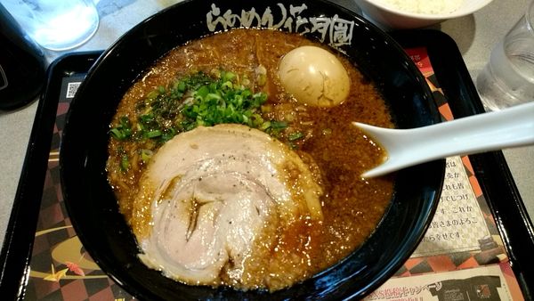 「黒武者_800円」@らあめん花月嵐 東高円寺店の写真