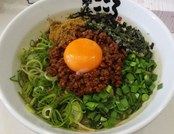 「台湾混ぜそば大盛」@麺屋こころ 金沢八景店の写真