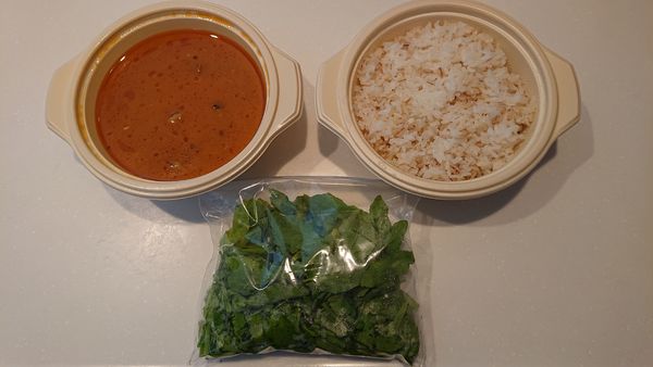 「（テイクアウト）もっと牡蠣とクレソンのカレー 　２４５０円」@sync 恵比寿店の写真