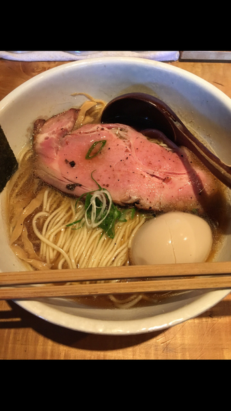 「中華そば」@中華蕎麦 蘭鋳の写真