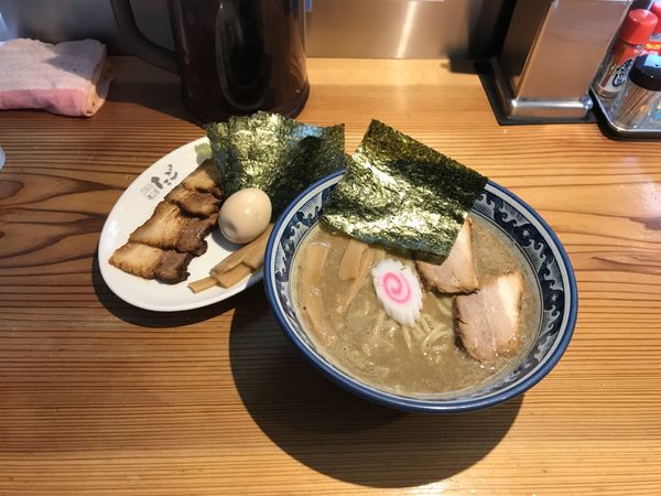 「濃厚にぼしそば」@こだわり麺工房 たごの写真