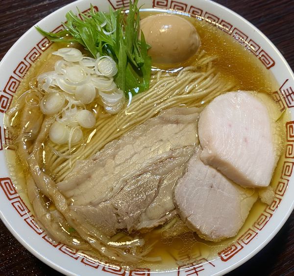 「【テイクアウト】中華そば 醤油＋自前味玉等」@麺屋 京介の写真