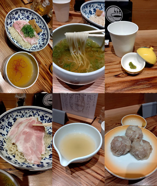 「『塩つけそば+しゅうまい3個(¥960+360)』」@soba.shoの写真