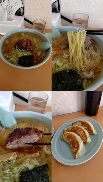 「『ラーメン+餃子(¥850++270)」@平塚ラーメン 二代目の写真