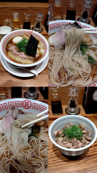 「『特製醤油そば+チャーシュー丼(¥1150+390)』」@soba.shoの写真