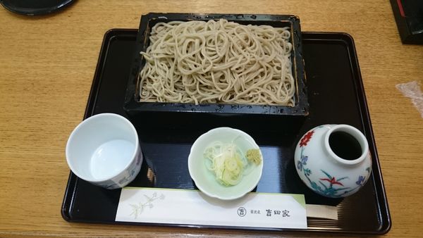 「せいろ大盛り（1,000円くらい）」@蕎麦処 大井三ツ又 吉田家の写真