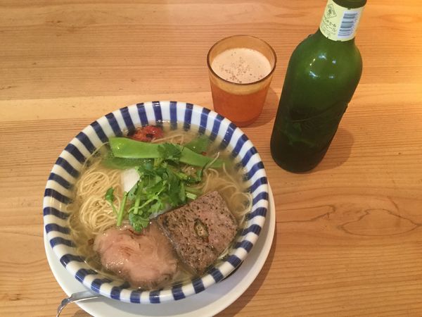 「ハートランド・小→ひつじそば(¥450+1,370)」@ひつじそば 人と羊の写真