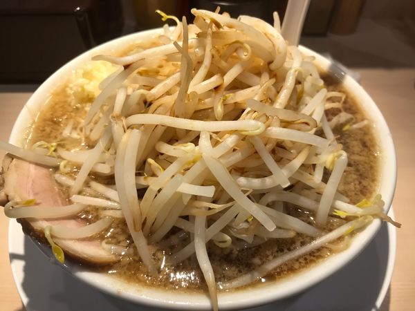 「三郎ラーメン中盛 ニンニク少 900円」@麺屋 三郎の写真