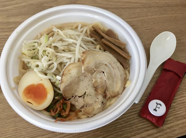 「T.O嵐げんこつらあめん味噌RX」@らあめん花月嵐 西原町店の写真