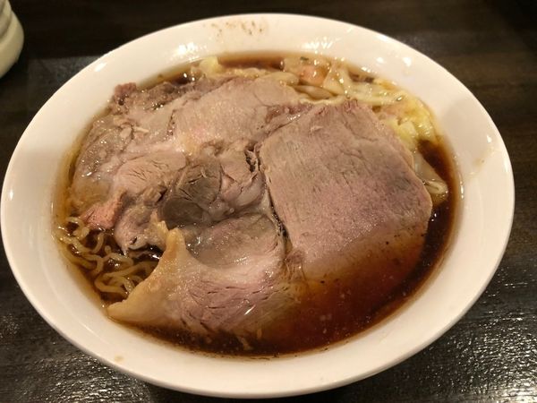 「醤油　チャーシューワンタンメン」@中華そば 武丸の写真