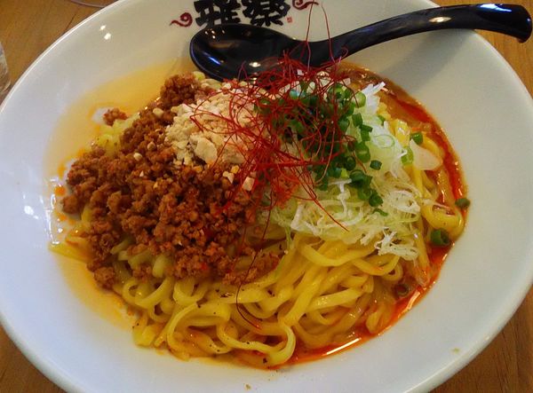 「[限定]汁なし担担麺　大盛」@らーめん 雅楽 GARAKUの写真