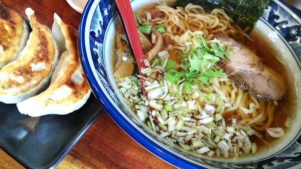 「味丸ラーメン　餃子」@中華食堂 味丸の写真