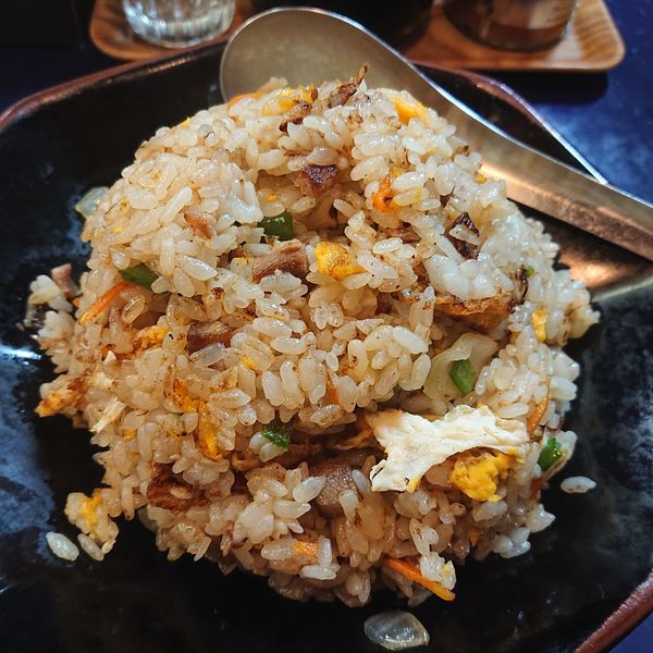 「ラーメンチャーハンセット950円、唐揚げＴＰ200円」@ラーメンショップ とさっ子の写真