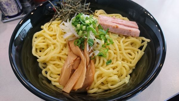 「油そば W盛り」@東京油組総本店 市ヶ谷組の写真