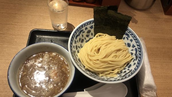 「限定濃厚煮干しつけそば830」@中華そば 勝本の写真