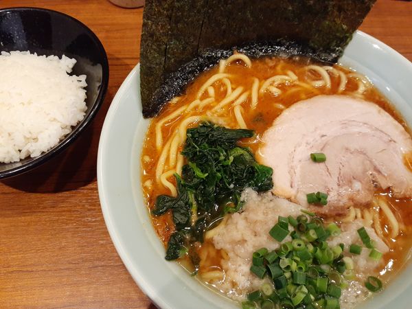 「極こってりラーメン」@横浜家系ラーメン 銀家 横浜西口店の写真