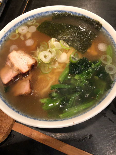 「ラーメンCセット（ミニ炒飯・ハーフ餃子）」@らーめん 楓家の写真