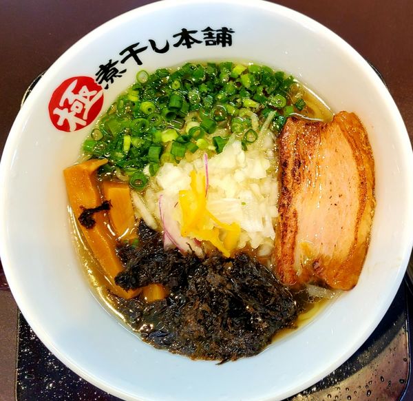 「淡麗煮干しラーメン(塩)」@極煮干し本舗 フォレストモール甲斐竜王店の写真