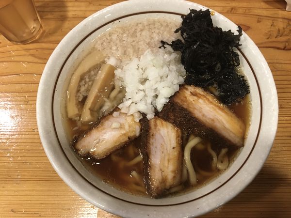 「背脂煮干蕎麦」@中華そば 一陽来復の写真