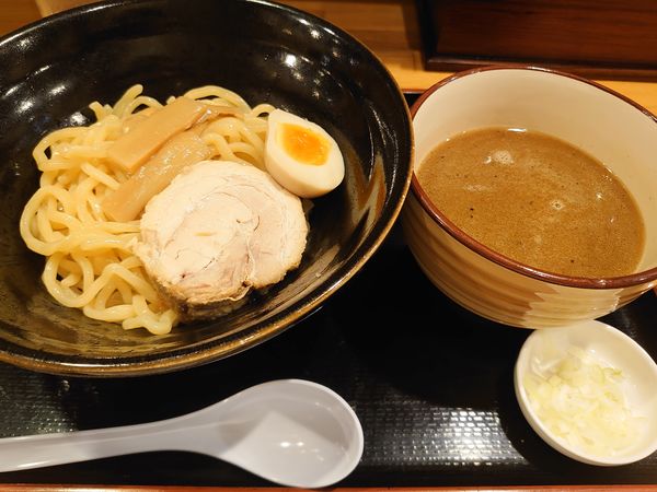 「つけ麺(並麺少な目、820円)」@麺 たなかの写真