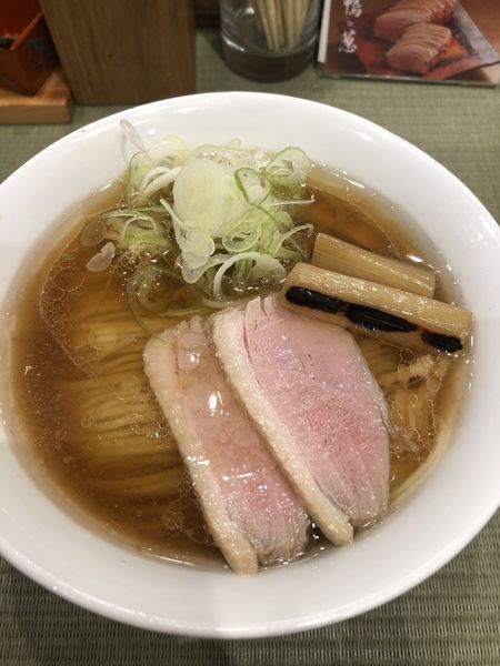 「鴨らーめん820円」@らーめん 鴨to葱の写真