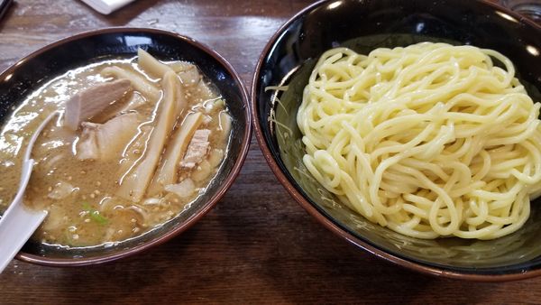 「豚骨魚介つけめん」@らあめん 寸八 総本店の写真