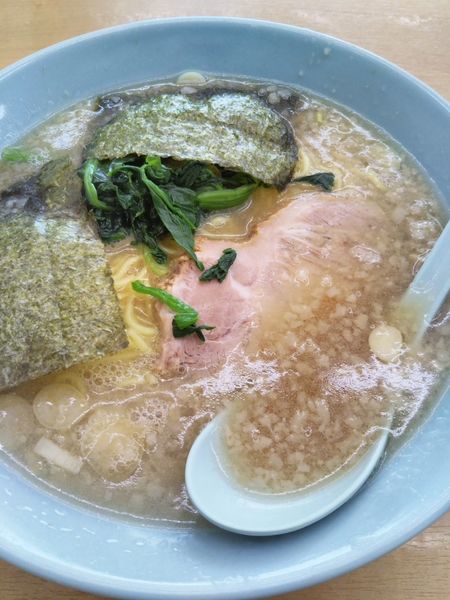 「ラーメン400円(モーニングサービス)」@ラーメンショップ椿 河内店の写真