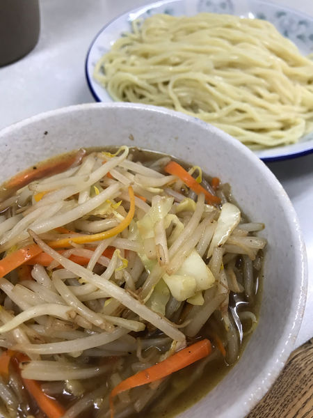 「やさいつけそば」@丸長 新井薬師店の写真