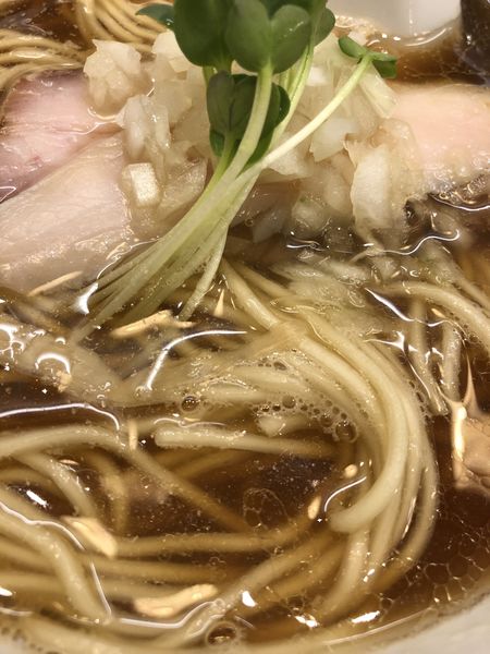 「煮干しそば」@麺尊 RAGEの写真