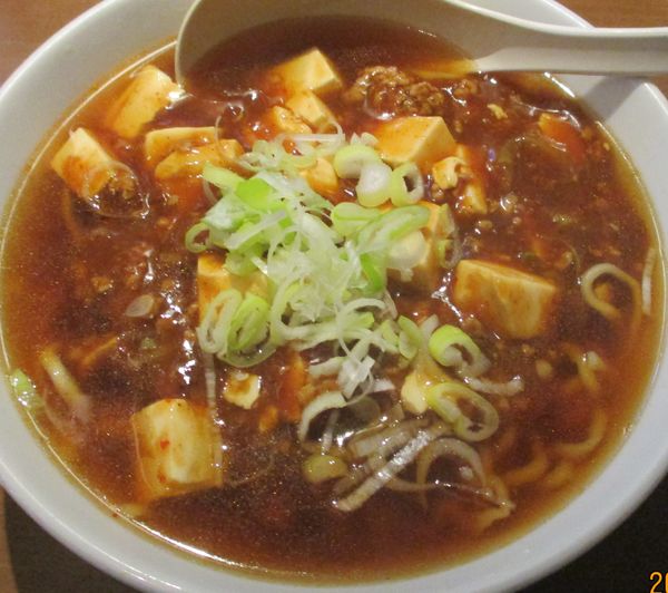 「麻婆メン（麺少な目）850円」@昌平ラーメンの写真