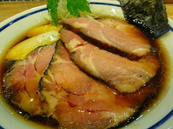 「チャーシュー中華そば醤油　1200円」@手打式超多加水麺 ののくらの写真