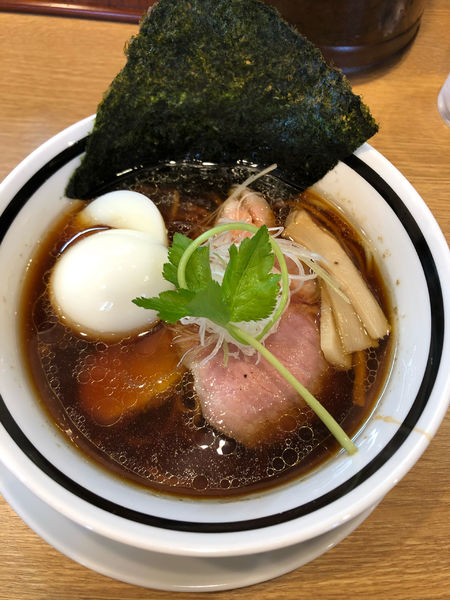 「親希らーめん醤油　680円」@ラーメン親希の写真