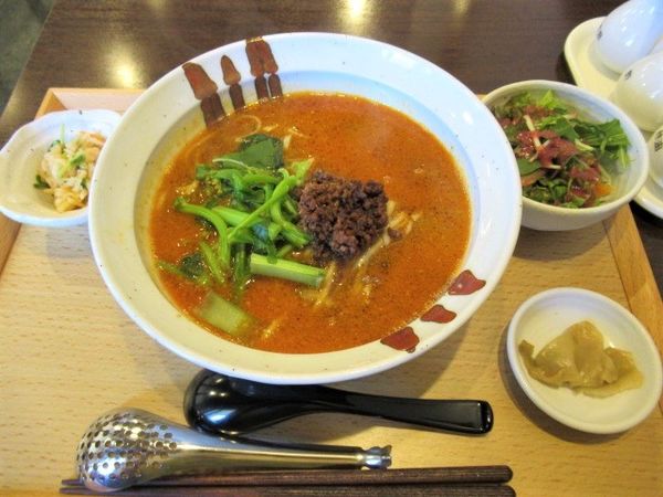 「担々麺（ランチセット）（1,210円）」@中国料理 楓凛の写真