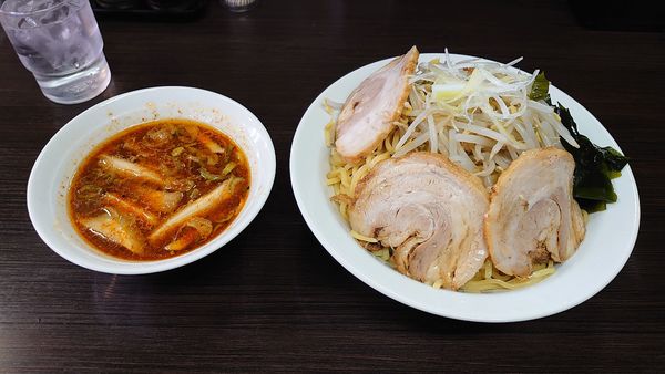 「つけ麺チャーシュー 1050円」@ラーメンはやとの写真