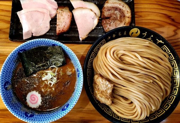 「焼豚つけ麺(並)」@中華蕎麦うゑずの写真