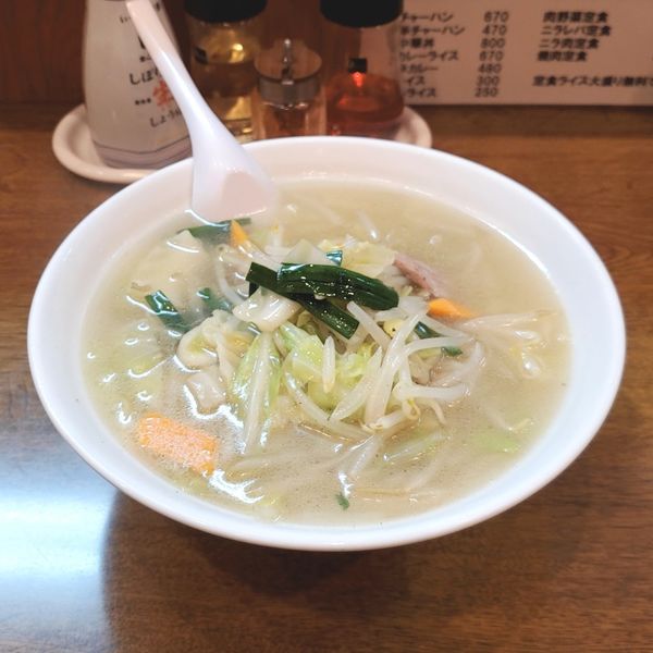 「タンメン」@中華 喜楽の写真